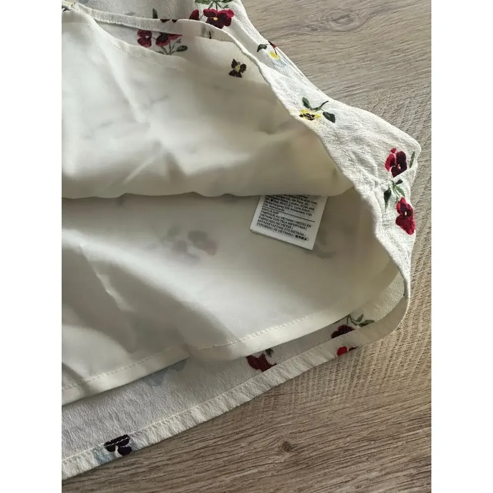 Gap x DOEN Girls Floral Button Up Shirt XL